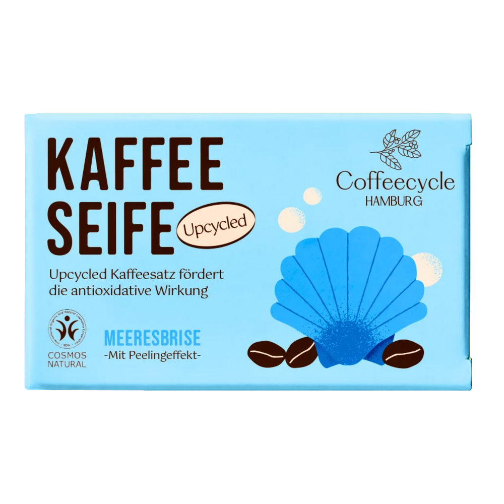 Kaffeeseife Meeresbrise 100g (Cosmos-Zertifiziert)