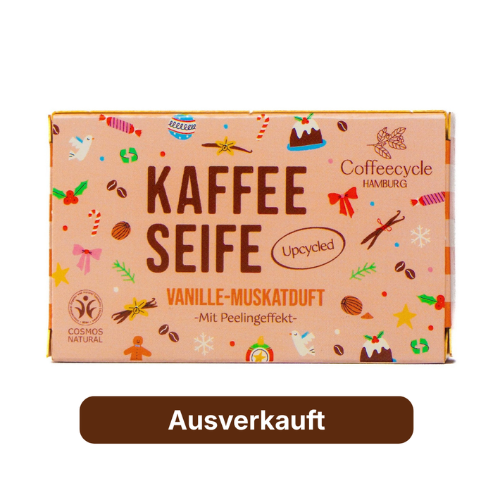 Kaffeeseife Weihnachtstduft 100g (Cosmos-Zertifiziert)