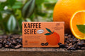 Kaffeeseife Orangenduft 100g (COSMOS-Zertifiziert)