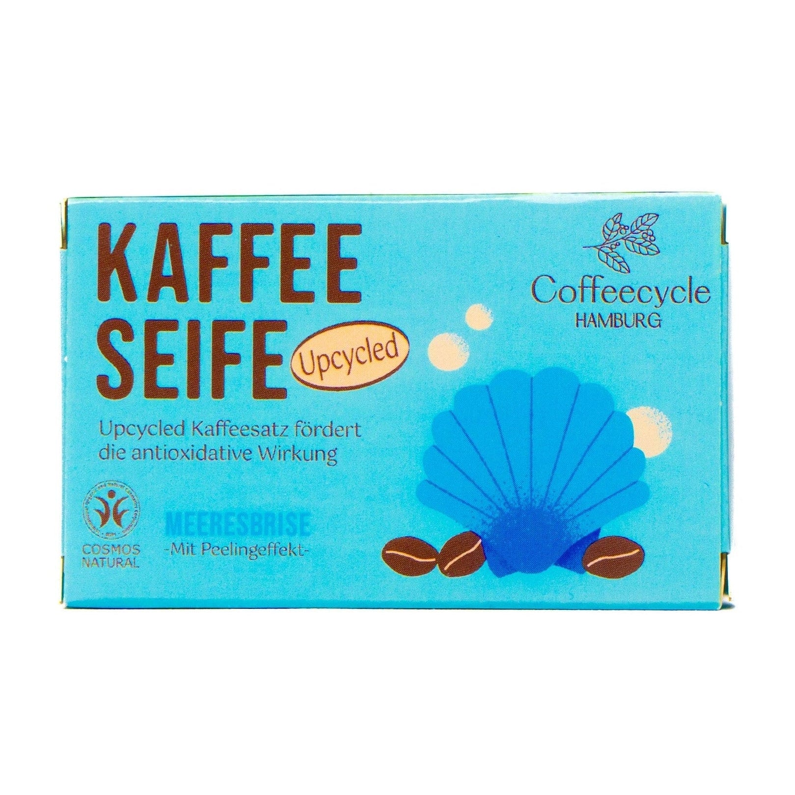 Kaffeeseife Meeresbrise 100g (COSMOS-Zertifiziert)