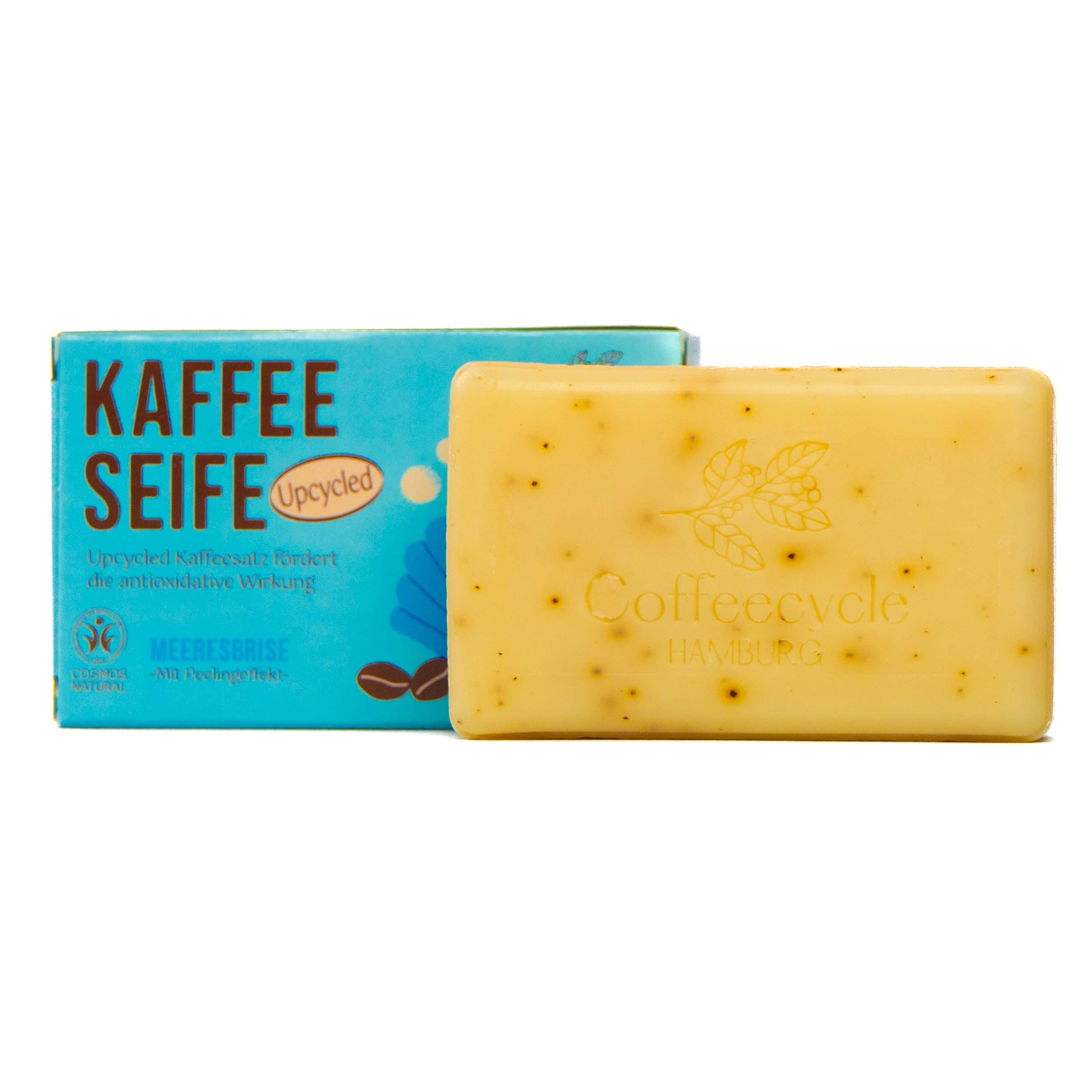 Kaffeeseife Meeresbrise 100g (COSMOS-Zertifiziert)